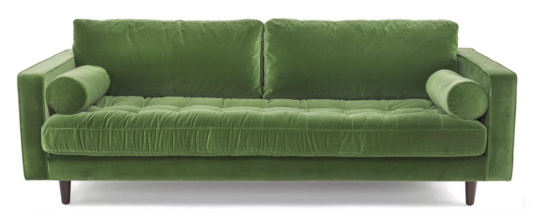 Velvet　Seater　Sofa　Living　EZ　Interiors　Scott　Green