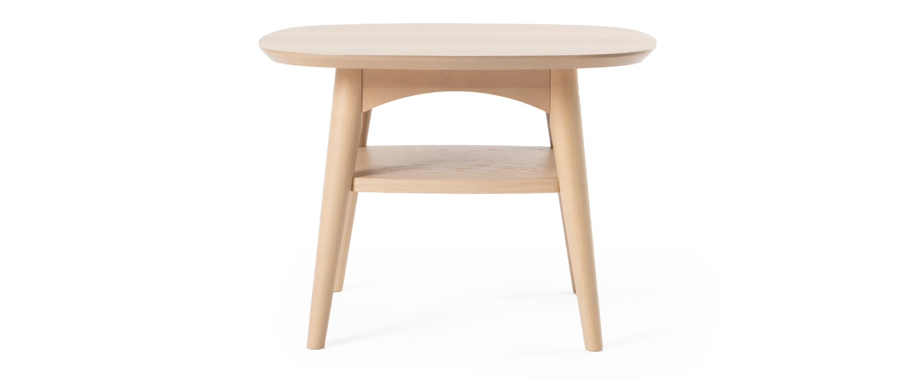 White oak deals lamp table