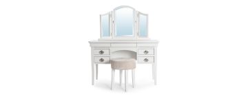 Chantilly White Dressing Table Set