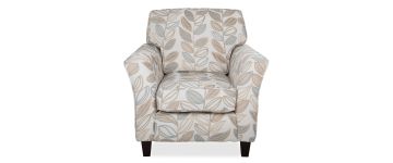 Beaufort Fabric Accent Armchair in Motley Seabreeze