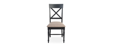 Loire Charcoal Fabric Dining Chair