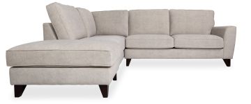 Orson Resilient Fabric Corner Sofa with Left Hand Facing Chaise