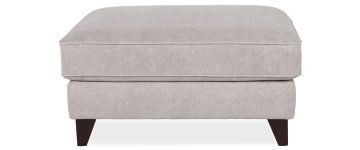 Orson Resilient Fabric Large Footstool