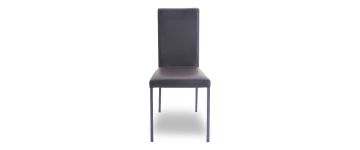 Garda Grey Faux Leather Dining Chair