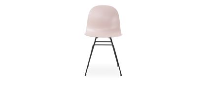Academy Pink Dining Chair With Black Legs