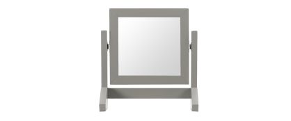 Hastings Grey Wooden Vanity Mirror