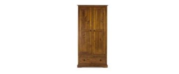 Baly Wooden 2 Door Wardrobe