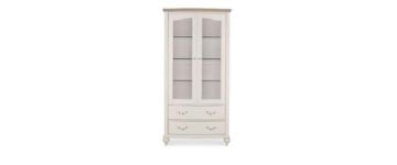 Montreux Grey Washed Display Cabinet