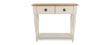 Loire Grey 2 Drawer Console Table