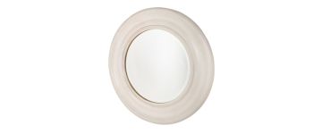 Sasha Cream Round Mirror - 92cm