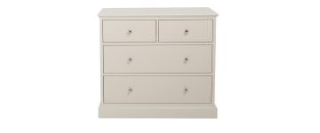 Ashby Cotton Wooden 2 Over 2 Drawer Chest