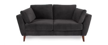 Kendal Charcoal Velvet 2 Seater Sofa