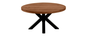 Sonoma Oak Starburst 1.5M Round Dining Table