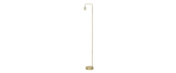 Cody Matted Gold Floor Lamp - 22x145cm