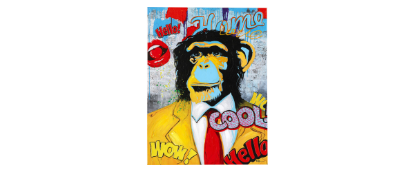 Show Monkey Wall Art - 120cm x 90cm
