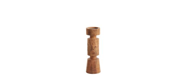 Exumas Wooden Candle Holder - 35.5cm