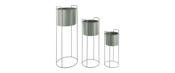 Essence Set of 3 Plant Stands Jungle Green