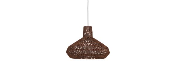 Masey Terra Textile Hanging Lamp - 49x35cm