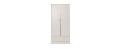 Ashby Cotton Wooden Double Wardrobe 