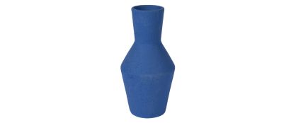 Faye Blue Terracotta Decorative Vase