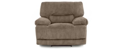 Isabelle Taupe Fabric Electric Recliner Armchair