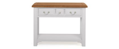 Camille Soft Grey Wooden Console Table