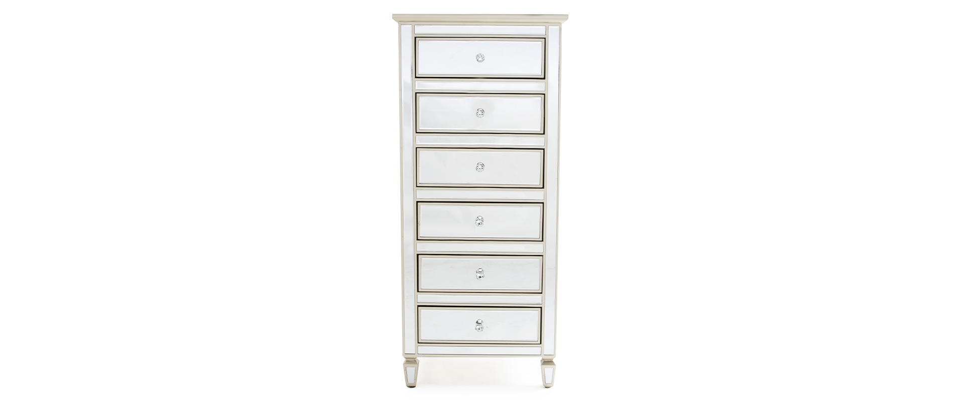 Tallboy mirrored online chest of drawers