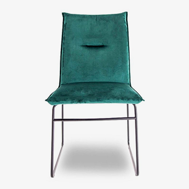 Maya Green Velvet Dining Chair
