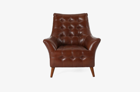 Gianni Butterscotch Leather Armchair