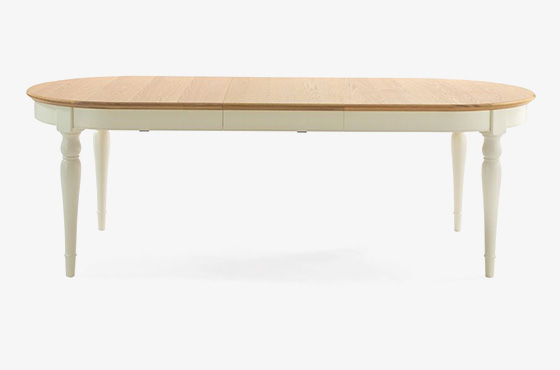 Hampstead Two Tone Oval 6-8 Ext Table