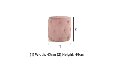 Blush footstool deals