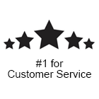 #1 for Customer Service